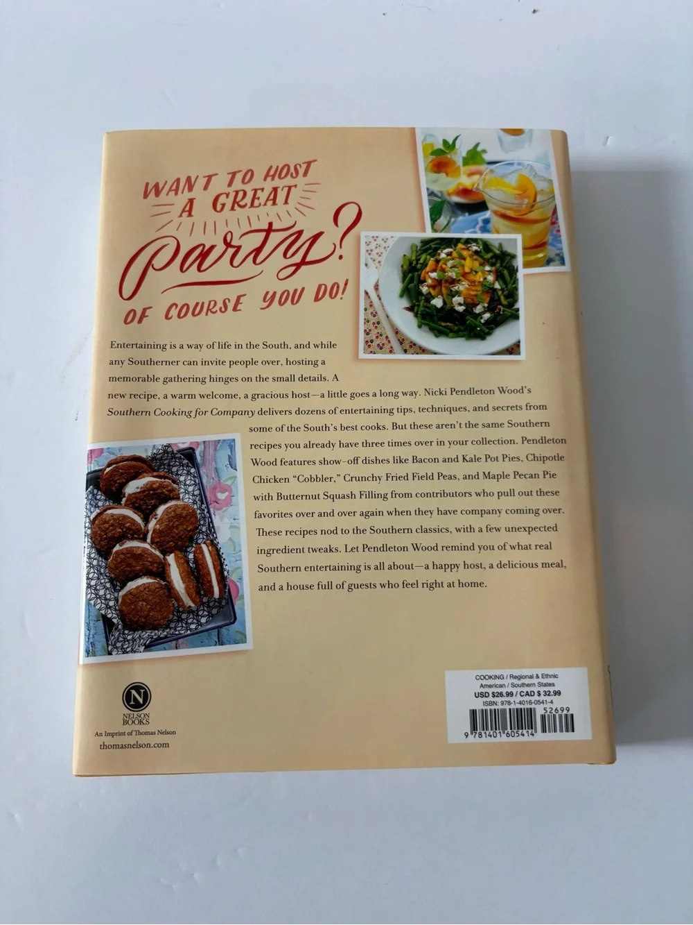 Southern Cooking for Company Cookbook